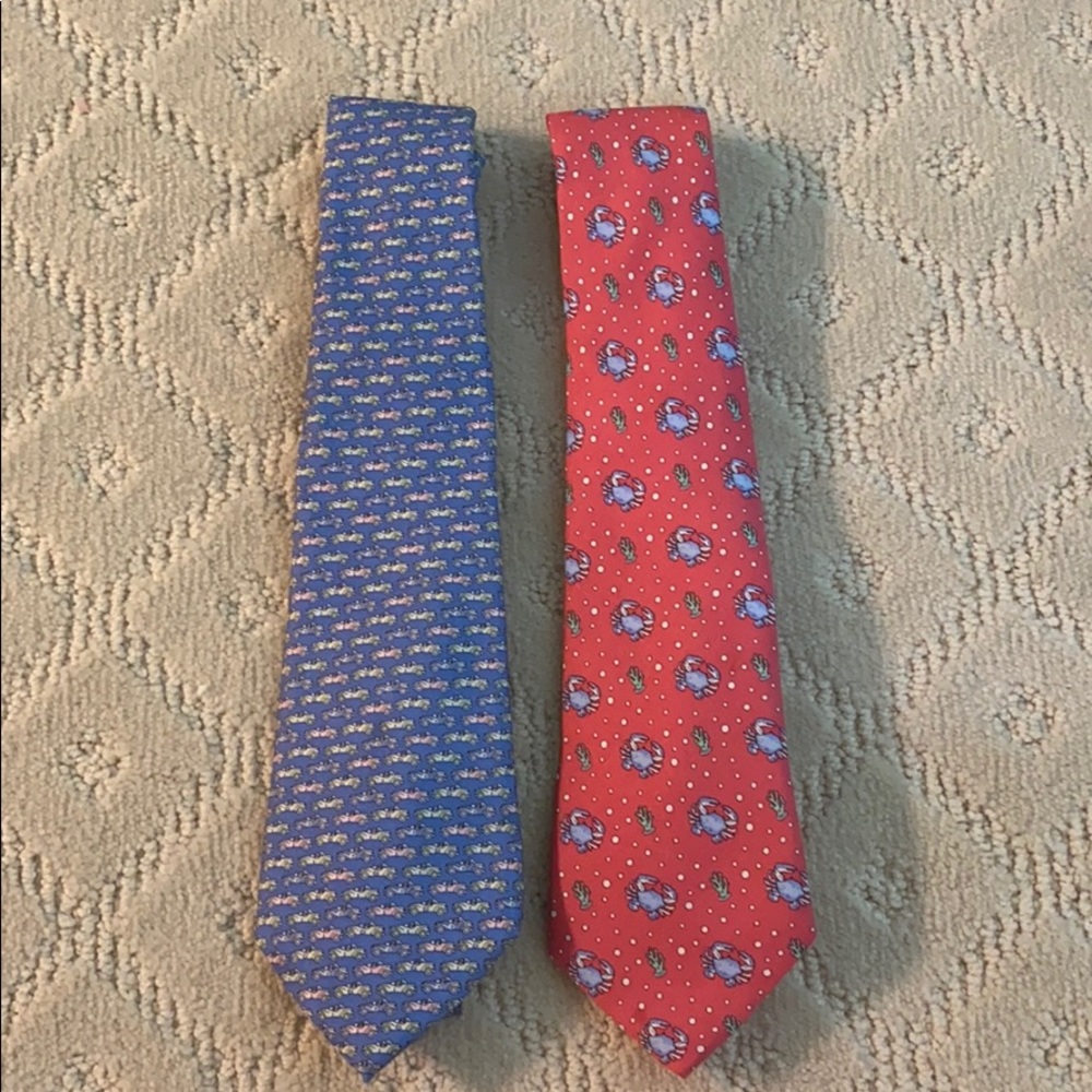 Set of boys vineyard vines ties